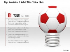 Stock Photo Red And White Soccer Balls On White Background PowerPoint Slide Stock Photo Red And White Soccer Balls On White Background PowerPoint Slide