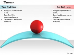 Stock Photo Red Ball On Slope Shows Balance PowerPoint Slide Stock Photo Red Ball On Slope Shows Balance PowerPoint Slide