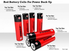 Stock Photo Red Battery Cells For Power Back Up PowerPoint Slide Stock Photo Red Battery Cells For Power Back Up PowerPoint Slide