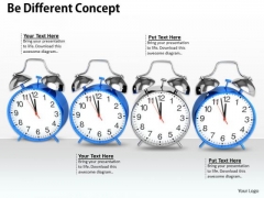 Stock Photo Silver Clocks In Line For Leadership Concept PowerPoint Slide Stock Photo Silver Clocks In Line For Leadership Concept PowerPoint Slide