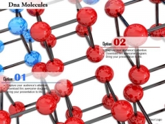 Stock Photo Structure Of Dna Molecules Medical Background PowerPoint Slide