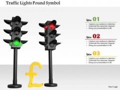 Stock Photo Traffic Lights Pound Symbol PowerPoint Slide Stock Photo Traffic Lights Pound Symbol PowerPoint Slide
