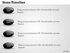 Stone Timeline PowerPoint Presentation Template