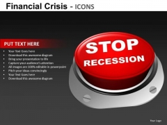 Stop Recession PowerPoint Templates Stop Recession PowerPoint Templates