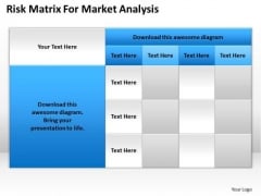 Strategy PowerPoint Template Risk Matrix For Market Analysis Ppt Slides Strategy PowerPoint Template Risk Matrix For Market Analysis Ppt Slides