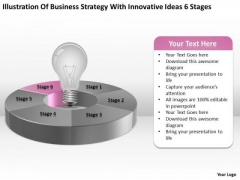 Strategy With Innovative Ideas 6 Stages Ppt Business Plan Sample PowerPoint Slides