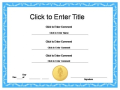 Student Award Certificate PowerPoint Templates Student Award Certificate PowerPoint Templates