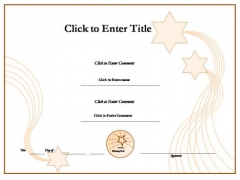 Student Success Certificate PowerPoint Templates Student Success Certificate PowerPoint Templates