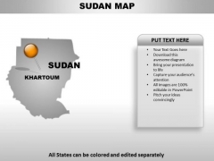 Sudan Country PowerPoint Maps Sudan Country PowerPoint Maps
