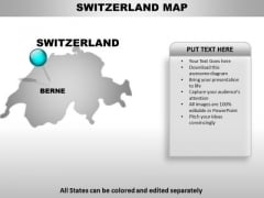 Switzerland Country PowerPoint Maps Switzerland Country PowerPoint Maps
