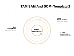TAM SAM And SOM Opportunity Ppt Summary Example PDF