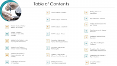 Table Of Contents Ppt Professional Slide PDF Table Of Contents Ppt Professional Slide PDF