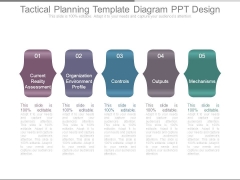 Tactical Planning Template Diagram Ppt Design