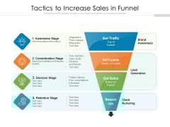 Tactics To Increase Sales In Funnel Ppt PowerPoint Presentation Icon Slide PDF Tactics To Increase Sales In Funnel Ppt PowerPoint Presentation Icon Slide PDF
