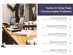 Tactics To Solve Team Communication Problems Ppt PowerPoint Presentation Icon Example Topics PDF Tactics To Solve Team Communication Problems Ppt PowerPoint Presentation Icon Example Topics PDF