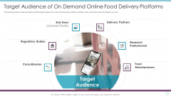 Target Audience Of On Demand Online Food Delivery Platforms Ppt Ideas Show PDF Target Audience Of On Demand Online Food Delivery Platforms Ppt Ideas Show PDF
