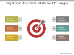 Target Board For Client Satisfaction Ppt Images Target Board For Client Satisfaction Ppt Images