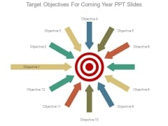 Target Objectives For Coming Year Ppt Slides