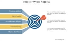 Target With Arrow Ppt PowerPoint Presentation Infographics Target With Arrow Ppt PowerPoint Presentation Infographics