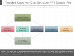 Targeted Customer Cost Structure Ppt Sample File Targeted Customer Cost Structure Ppt Sample File