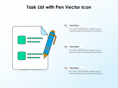 Task List With Pen Vector Icon Ppt Outline Layout PDF Task List With Pen Vector Icon Ppt Outline Layout PDF