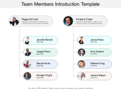 Team Members Introduction Template Ppt PowerPoint Presentation Infographic Template Slideshow Team Members Introduction Template Ppt PowerPoint Presentation Infographic Template Slideshow