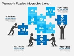 Teamwork Puzzles Infographic Layout Powerpoint Templates Teamwork Puzzles Infographic Layout Powerpoint Templates