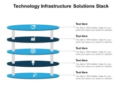Technology Infrastructure Solutions Stack Ppt PowerPoint Presentation Portfolio Example Topics PDF