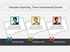 Template Depicting Three Inspirational Quotes Ppt PowerPoint Presentation File Design Templates PDF Template Depicting Three Inspirational Quotes Ppt PowerPoint Presentation File Design Templates PDF