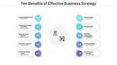 Ten Benefits Of Effective Business Strategy Ppt PowerPoint Presentation Styles Guide PDF Ten Benefits Of Effective Business Strategy Ppt PowerPoint Presentation Styles Guide PDF