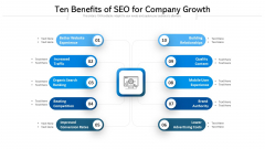 Ten Benefits Of SEO For Company Growth Ppt PowerPoint Presentation Ideas Gallery PDF Ten Benefits Of SEO For Company Growth Ppt PowerPoint Presentation Ideas Gallery PDF