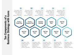 Ten Components Of A Business Strategy With Icons Ppt PowerPoint Presentation Outline Shapes Ten Components Of A Business Strategy With Icons Ppt PowerPoint Presentation Outline Shapes