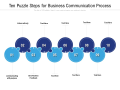 Ten Puzzle Steps For Business Communication Process Ppt PowerPoint Presentation Infographics Outfit Ten Puzzle Steps For Business Communication Process Ppt PowerPoint Presentation Infographics Outfit