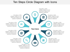 Ten Steps Circle Diagram With Icons Ppt PowerPoint Presentation Model Design Ideas Ten Steps Circle Diagram With Icons Ppt PowerPoint Presentation Model Design Ideas