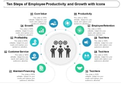 ten steps of employee productivity and growth with icons ppt powerpoint presentation summary aids ten steps of employee productivity and growth with icons ppt powerpoint presentation summary aids