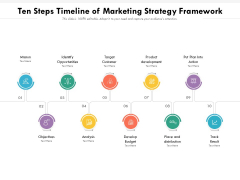 Ten Steps Timeline Of Marketing Strategy Framework Ppt PowerPoint Presentation File Graphics Download PDF Ten Steps Timeline Of Marketing Strategy Framework Ppt PowerPoint Presentation File Graphics Download PDF