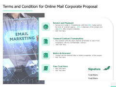 Terms And Condition For Online Mail Corporate Proposal Ppt Gallery Layout Ideas PDF Terms And Condition For Online Mail Corporate Proposal Ppt Gallery Layout Ideas PDF