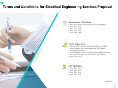 Terms And Conditions For Electrical Engineering Services Proposal Ppt Pictures Graphics Example PDF Terms And Conditions For Electrical Engineering Services Proposal Ppt Pictures Graphics Example PDF