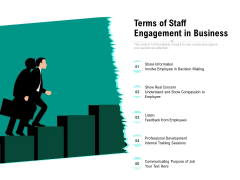 Terms Of Staff Engagement In Business Ppt PowerPoint Presentation Infographics Professional PDF Terms Of Staff Engagement In Business Ppt PowerPoint Presentation Infographics Professional PDF