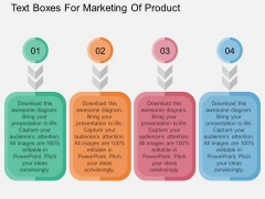 Text Boxes For Marketing Of Product Powerpoint Template Text Boxes For Marketing Of Product Powerpoint Template