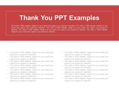 Thank You Ppt Examples Thank You Ppt Examples