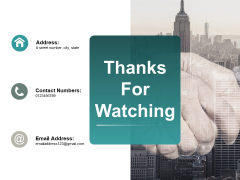 Thanks For Watching Ppt PowerPoint Presentation Infographics Guide