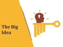 The Big Idea Ppt PowerPoint Presentation Show The Big Idea Ppt PowerPoint Presentation Show