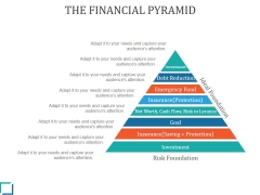 The Financial Pyramid Ppt PowerPoint Presentation Template The Financial Pyramid Ppt PowerPoint Presentation Template