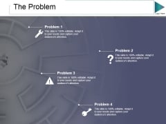 The Problem Ppt PowerPoint Presentation Portfolio Designs Download