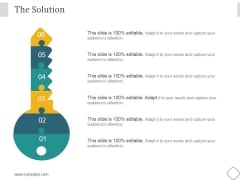 The Solution Ppt PowerPoint Presentation Styles