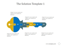 The Solution Template 1 Ppt PowerPoint Presentation Example 2015 The Solution Template 1 Ppt PowerPoint Presentation Example 2015