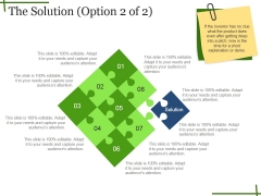 The Solution Template Ppt PowerPoint Presentation Gallery Demonstration The Solution Template Ppt PowerPoint Presentation Gallery Demonstration