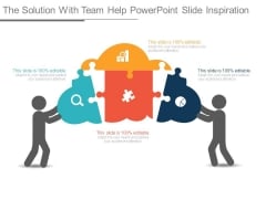 The Solution With Team Help Powerpoint Slide Inspiration The Solution With Team Help Powerpoint Slide Inspiration