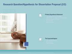 Thesis Research Question Hypothesis For Dissertation Proposal Statement Ppt Infographics Microsoft PDF Thesis Research Question Hypothesis For Dissertation Proposal Statement Ppt Infographics Microsoft PDF